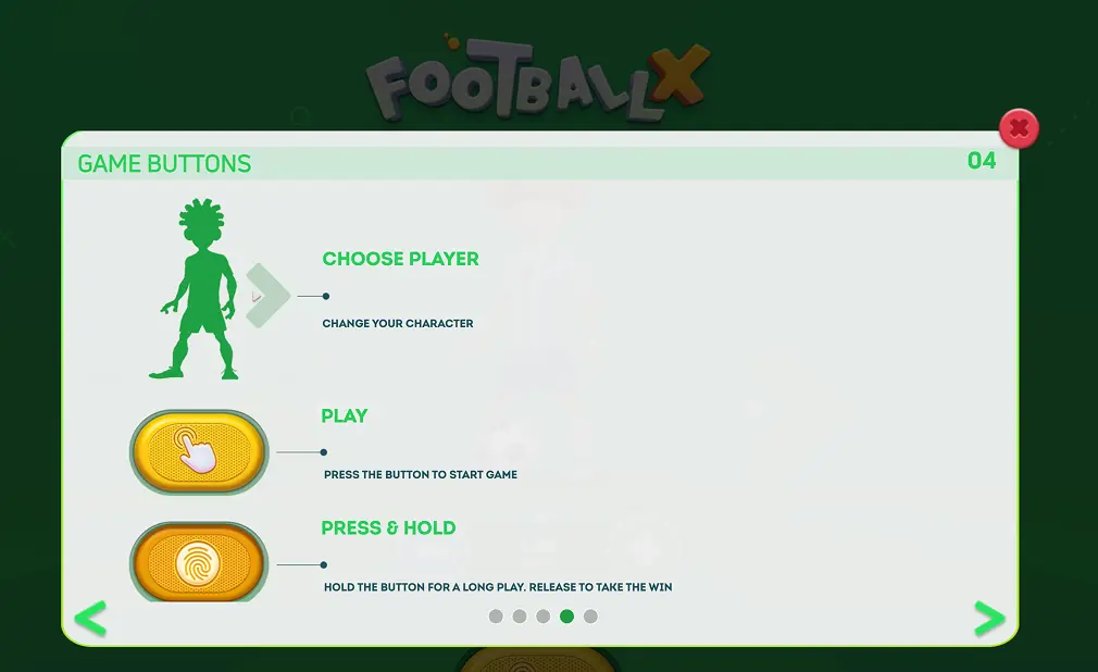 FootballX how to play step 4: Watch the multiplier